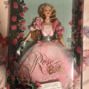 Mattel rose Barbie new in box